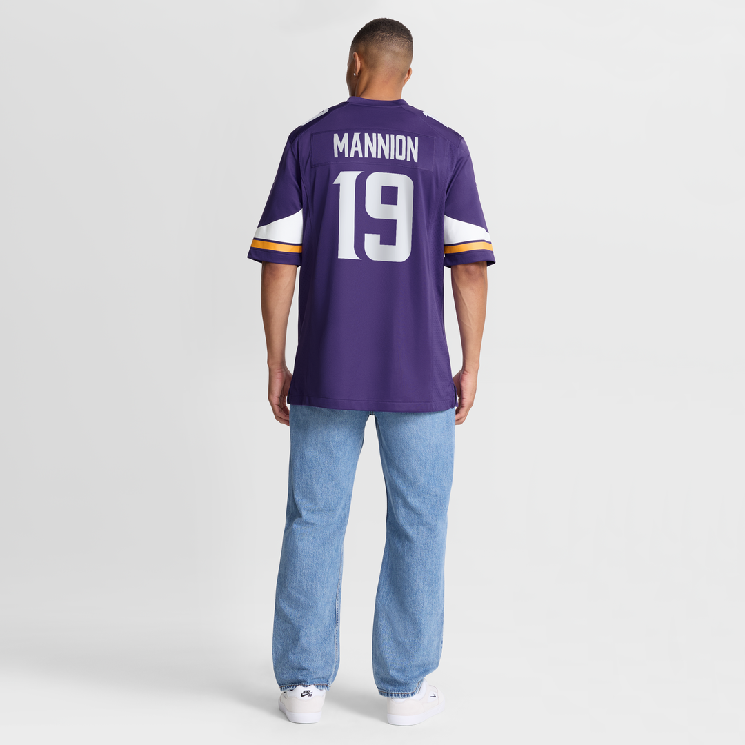 Sean Mannion Minnesota Vikings Nike Game Jersey - Purple