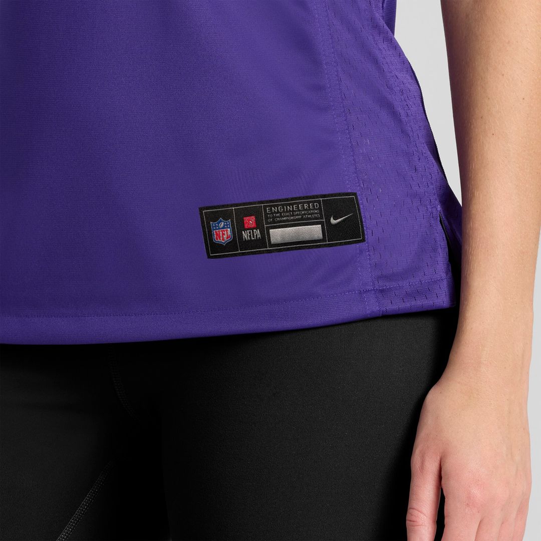 Bo Richter Minnesota Vikings Nike Women's Team Game Jersey - Purple