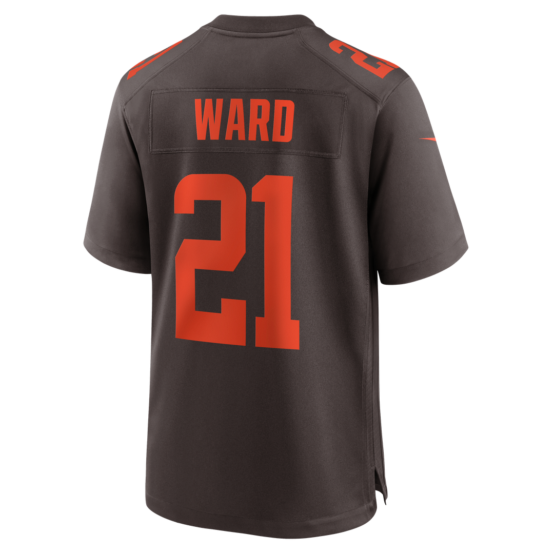 Denzel Ward Cleveland Browns Nike Alpha Dawg Game Jersey - Brown