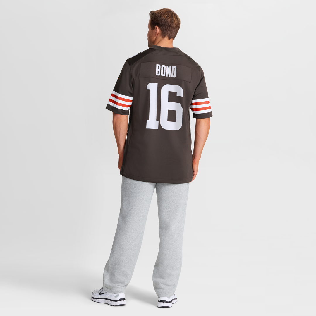 Isaiah Bond Cleveland Browns Nike Team Game Jersey - Brown
