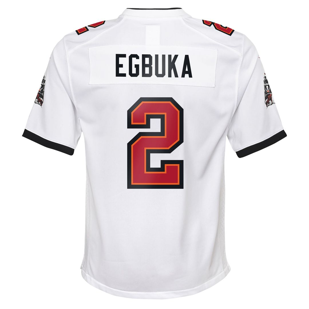 Emeka Egbuka Tampa Bay Buccaneers Youth Team Game Jersey - Red