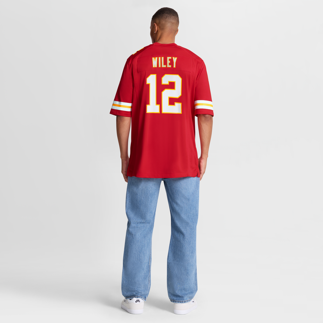 Jared Wiley Kansas City Chiefs Nike Game Jersey - Red