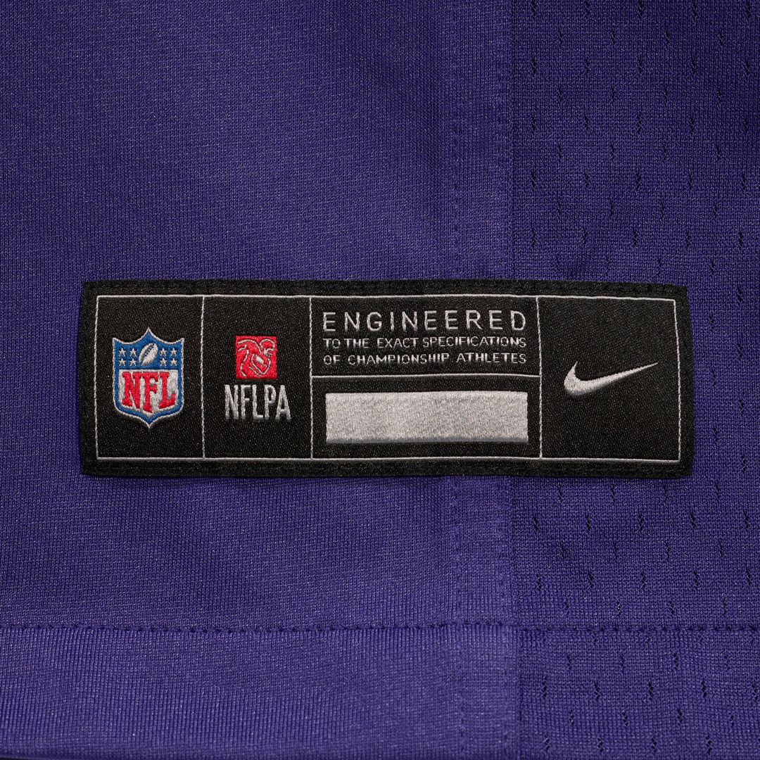 Taven Bryan Baltimore Ravens Nike Team Game Jersey - Purple