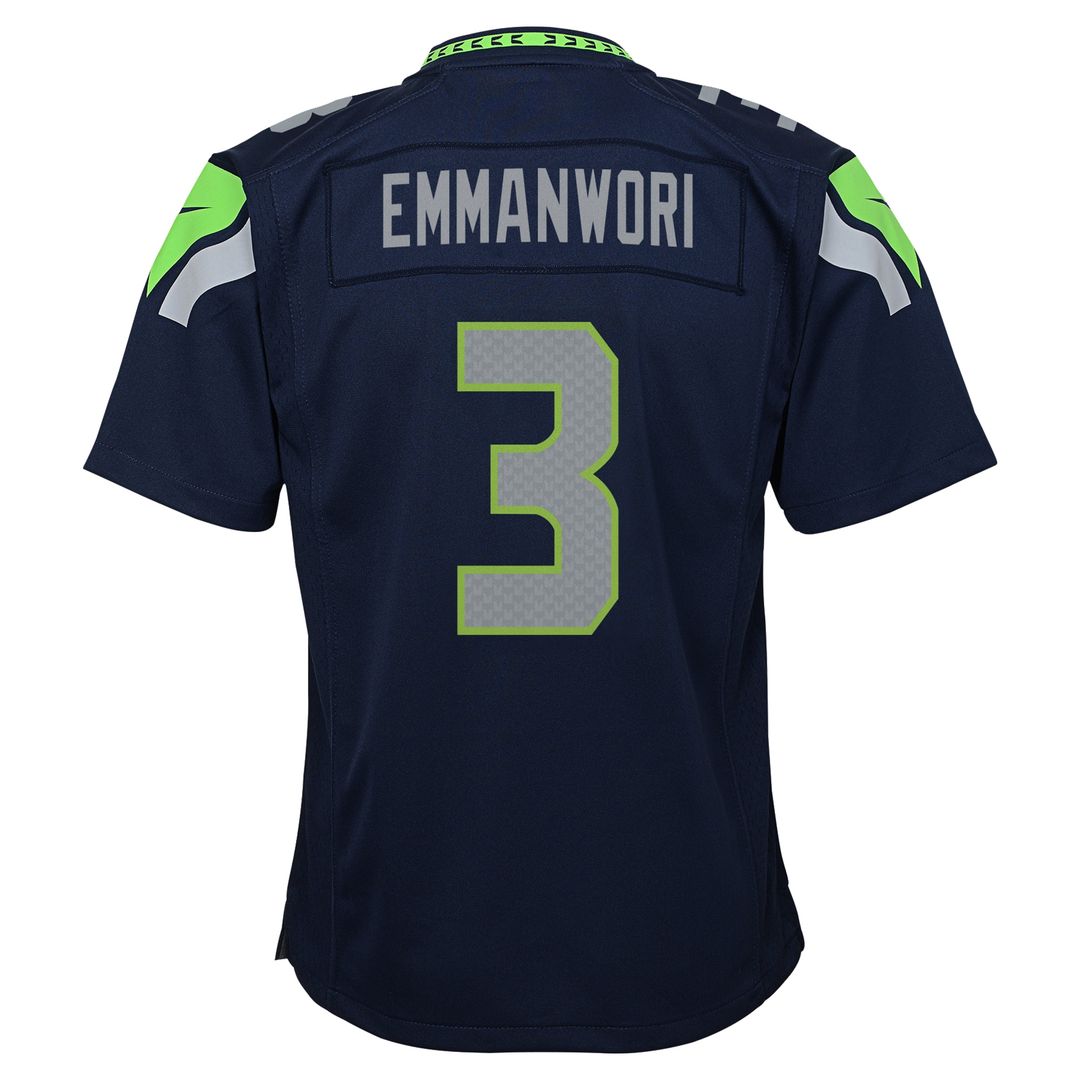Nick Emmanwori Seattle Seahawks Nike Youth Game Jersey - College Navy