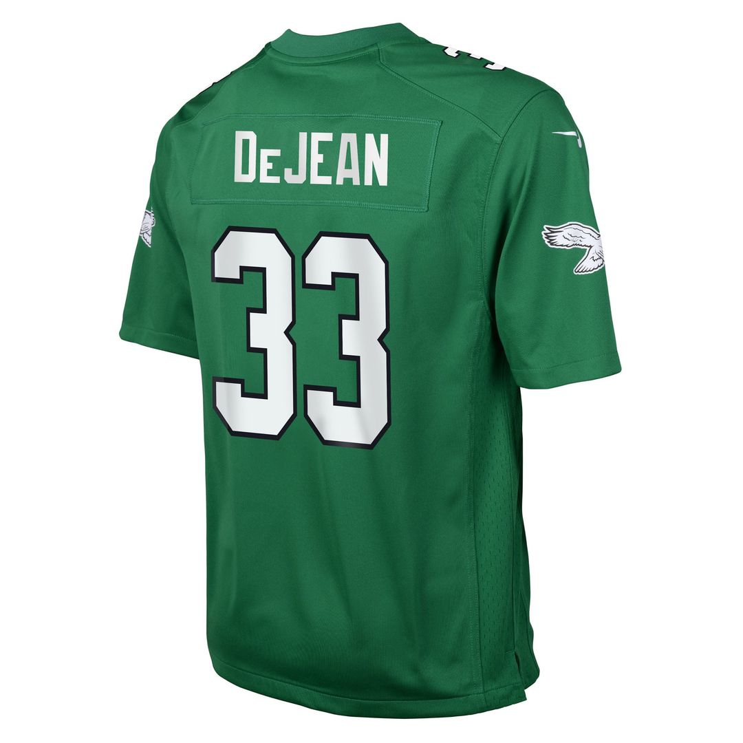 Cooper DeJean Philadelphia Eagles Youth Game Player Jersey - Midnight Green