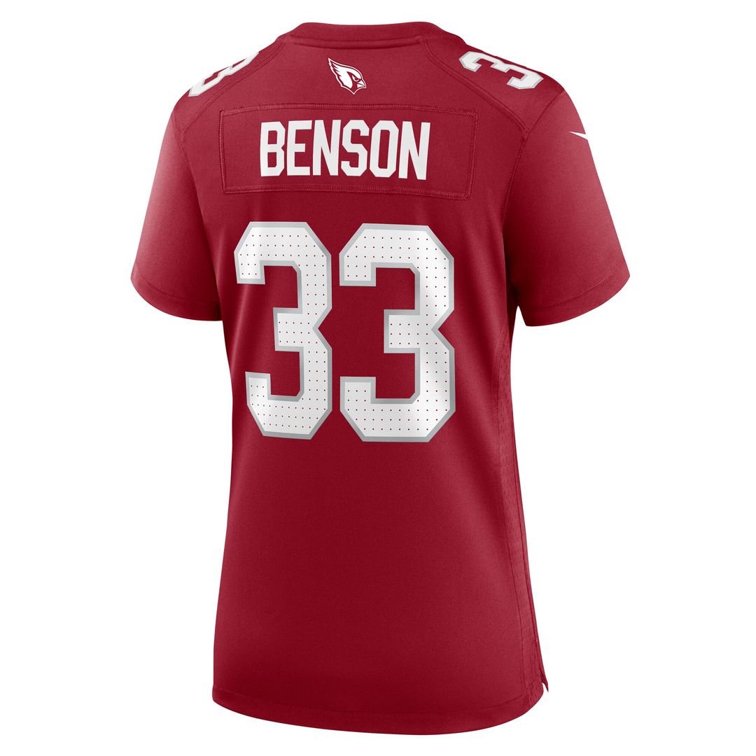 Trey Benson Arizona Cardinals Nike Women's Game Jersey - Cardinal