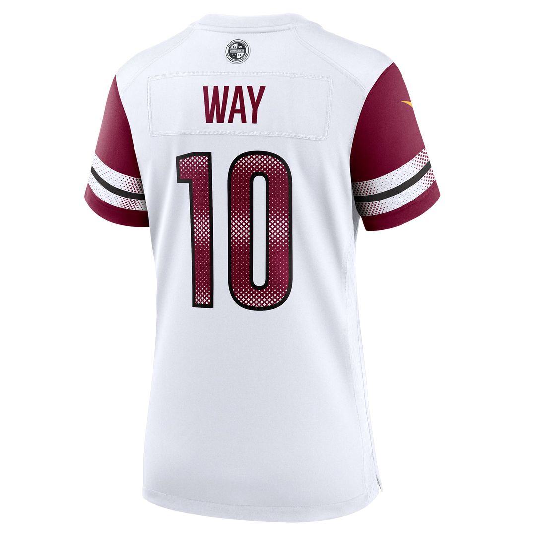 Tress Way Washington Commanders Women's Team Game Jersey - Burgundy