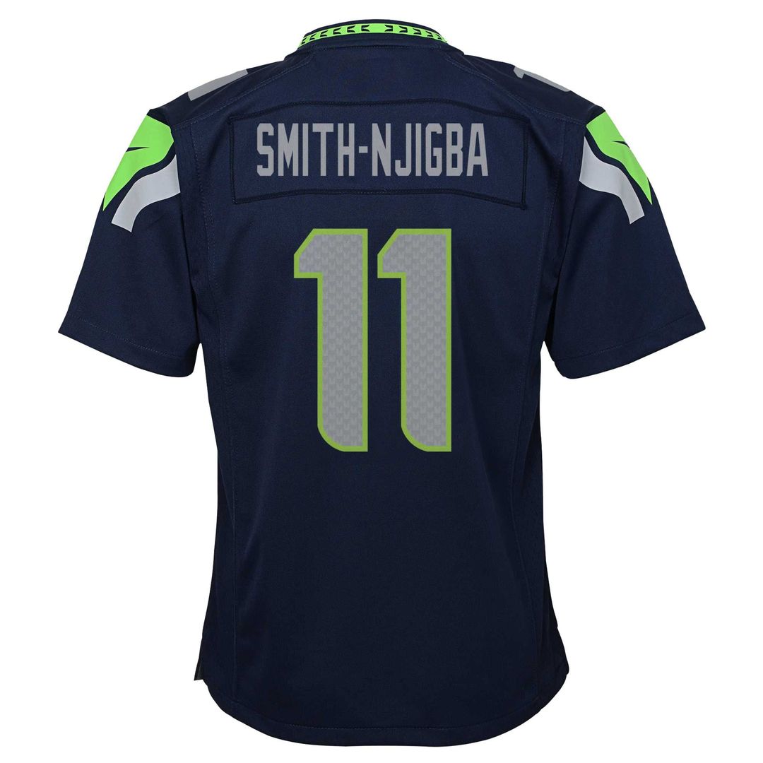 Jaxon Smith-Njigba Seattle Seahawks Youth Game Jersey - College Navy