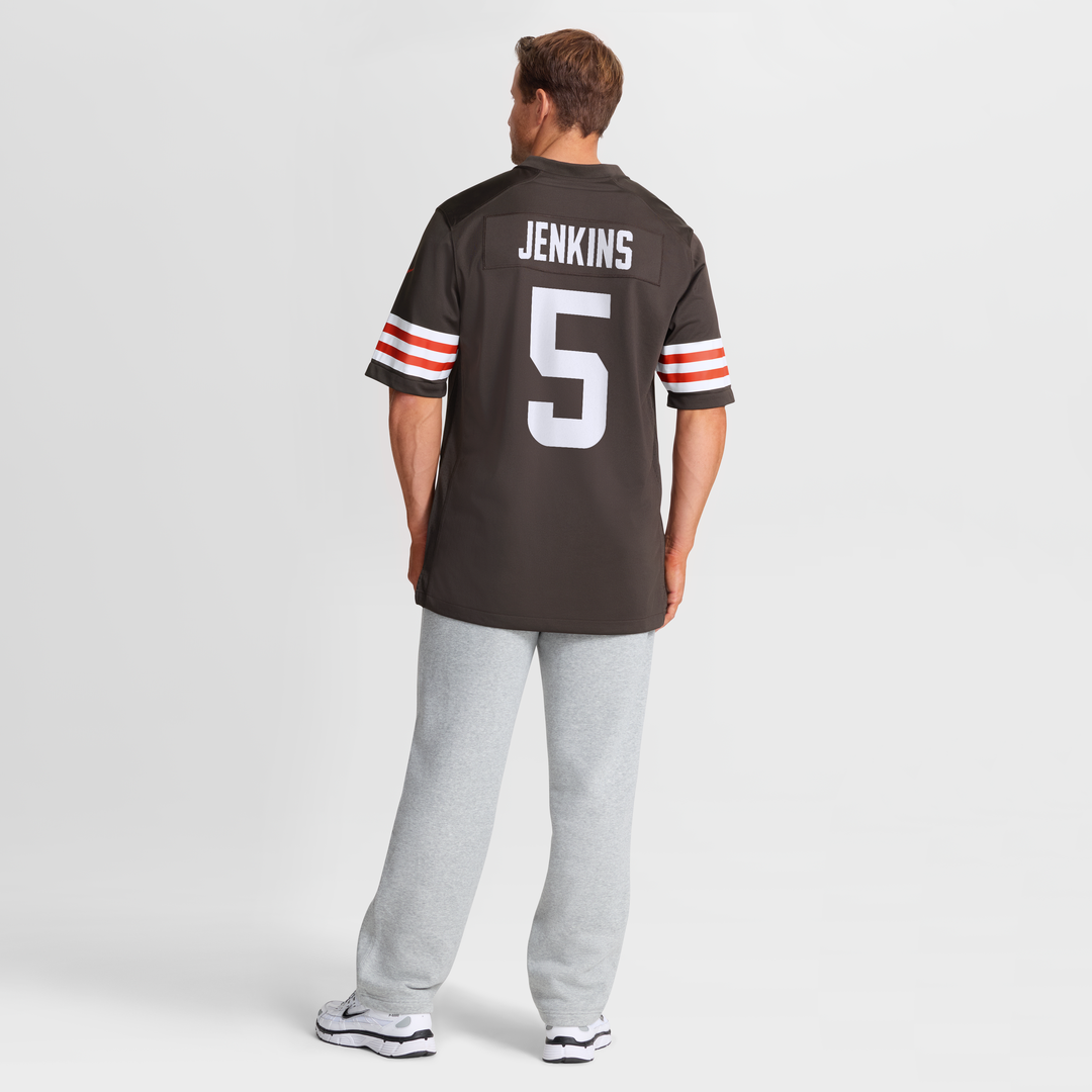 Rayshawn Jenkins Cleveland Browns Nike Team Game Jersey - Brown