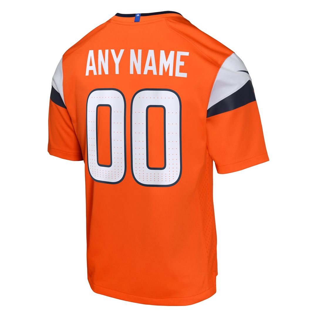 Denver Broncos Nike Youth Team Custom Game Jersey - Orange