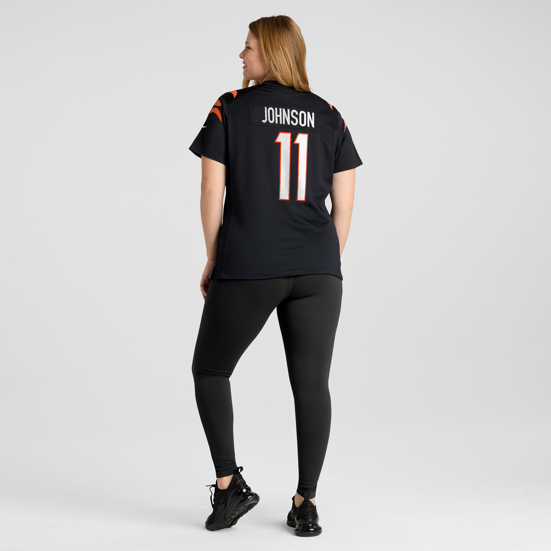 Josh Johnson Cincinnati Bengals Nike Women's Team Game Jersey - Black