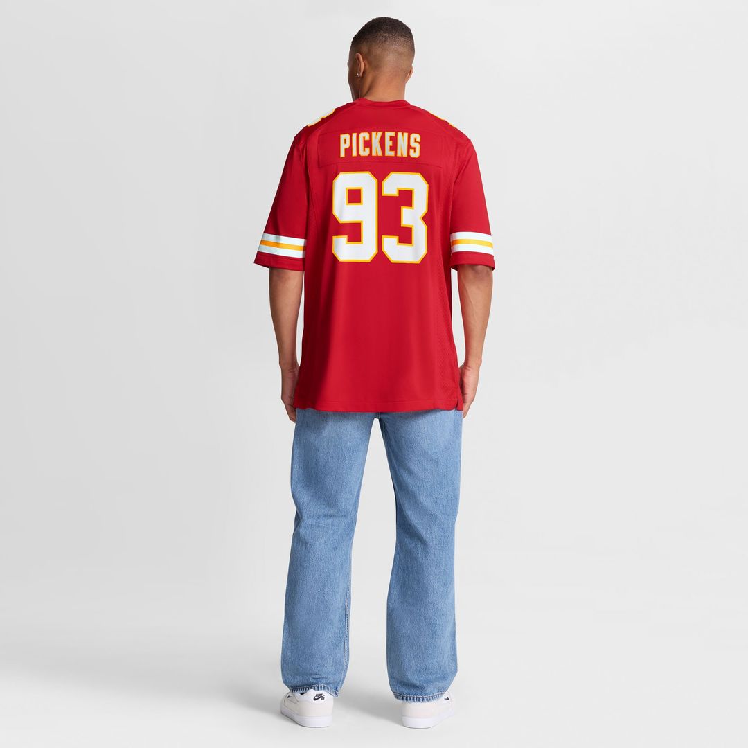 Zacch Pickens Kansas City Chiefs Nike Team Game Jersey - Red