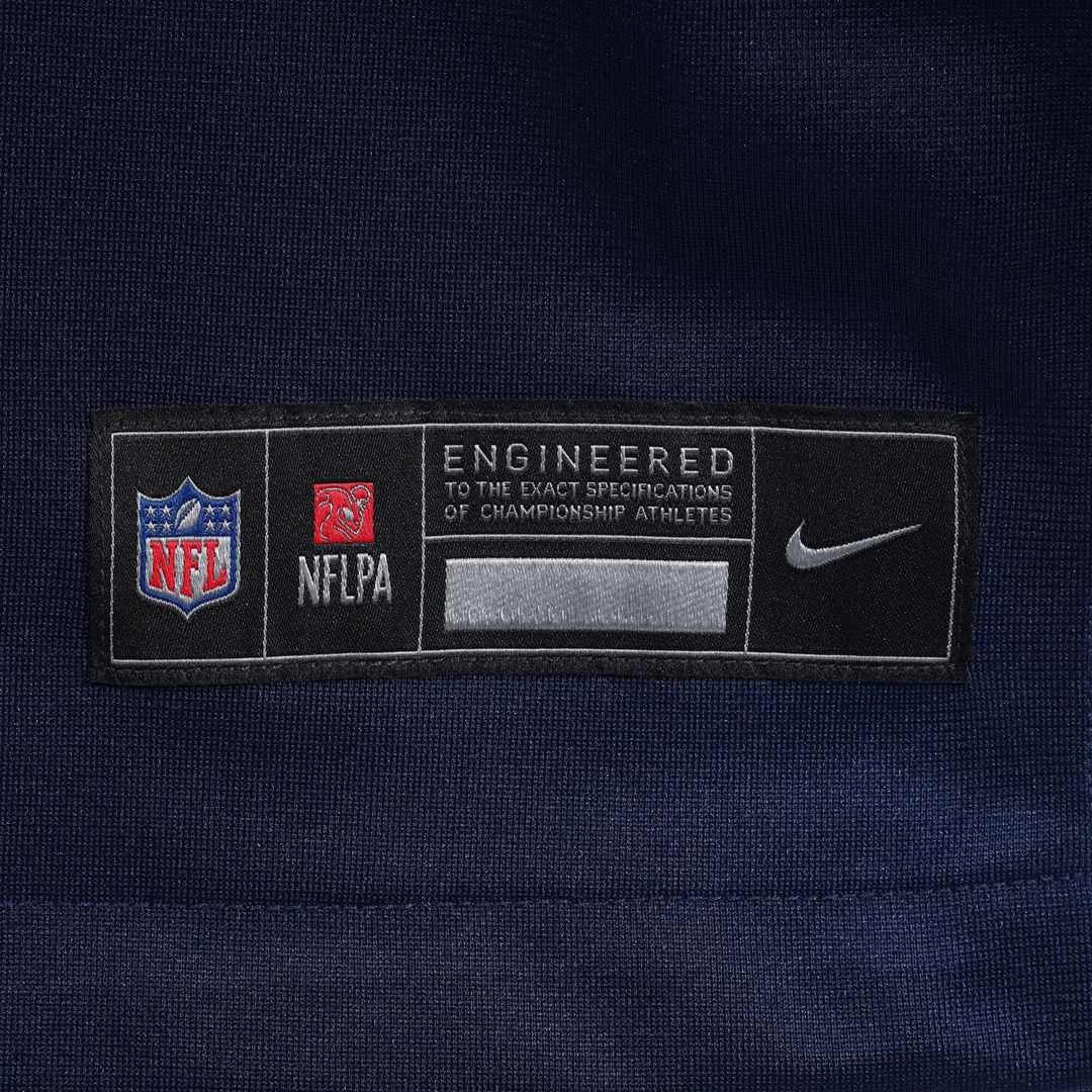 Marcus Bryant New England Patriots Nike Team Game Jersey - Navy