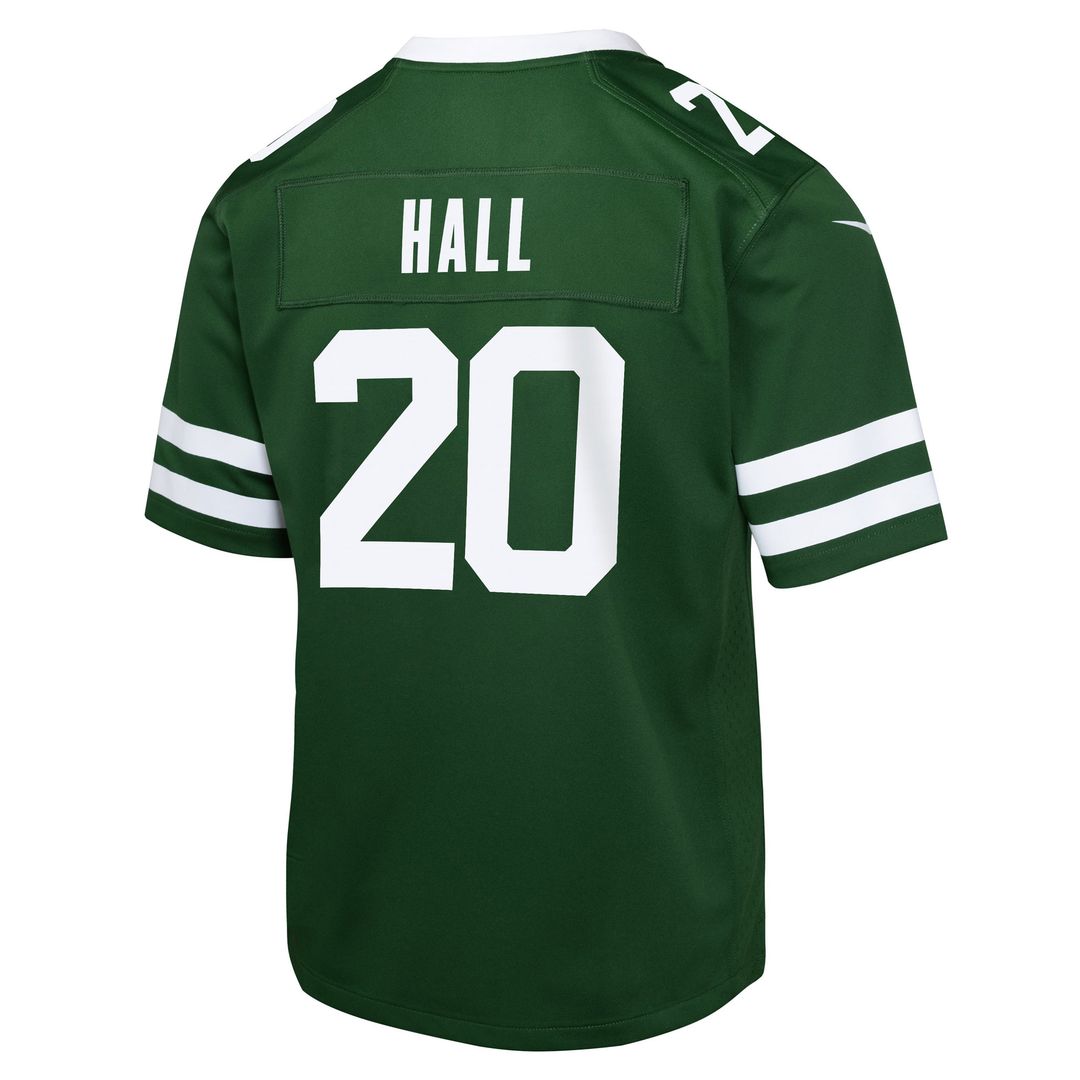 Breece Hall New York Jets Nike Youth Game Jersey - Black