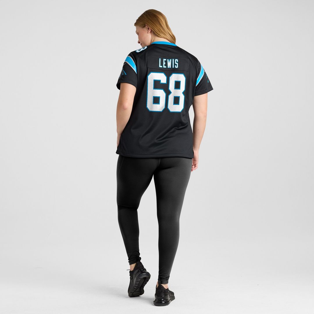 Damien Lewis Carolina Panthers Nike Women's Game Jersey - Black