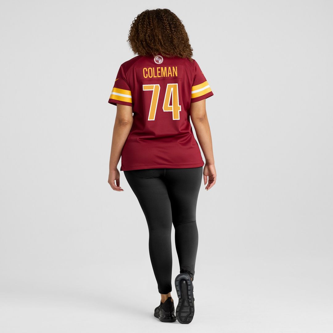 Brandon Coleman Washington Commanders Nike Women's Team Game Jersey - Burgundy