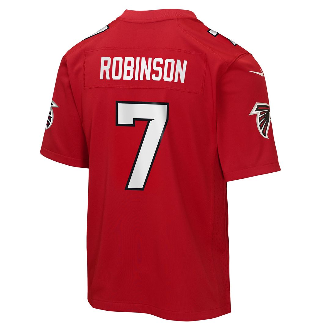 Bijan Robinson Atlanta Falcons Nike Youth Game Jersey - White