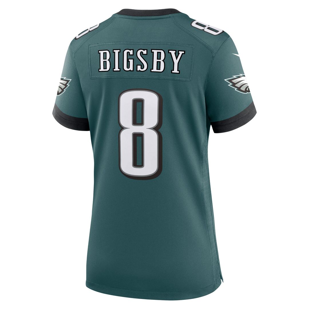 Tank Bigsby Philadelphia Eagles Nike Women's Team Game Jersey - Midnight Green