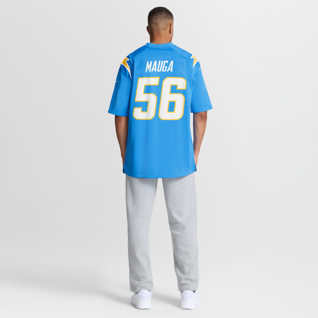 Kanai Mauga Los Angeles Chargers Nike Team Game Jersey - Powder Blue