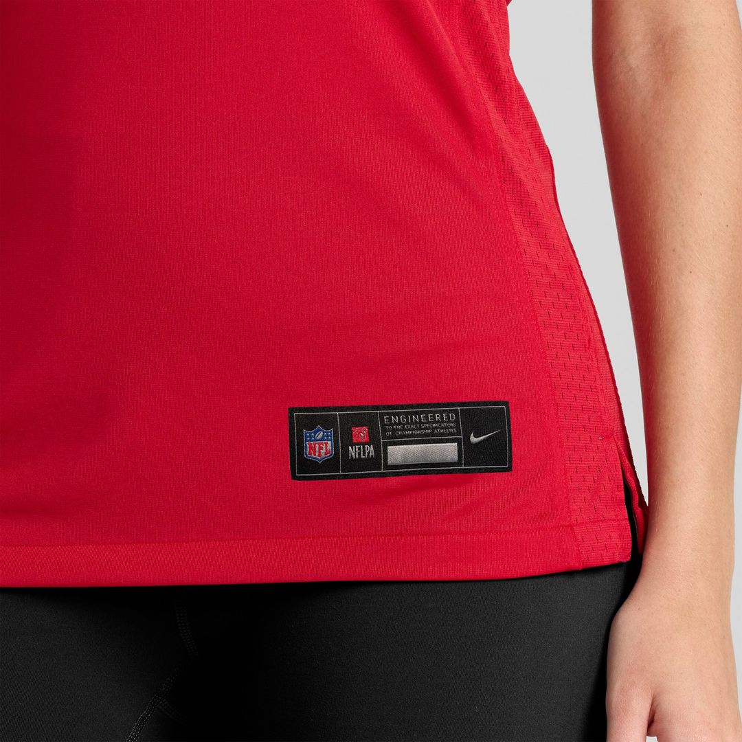 Upton Stout San Francisco 49ers Nike Women's Team Game Jersey - Scarlet