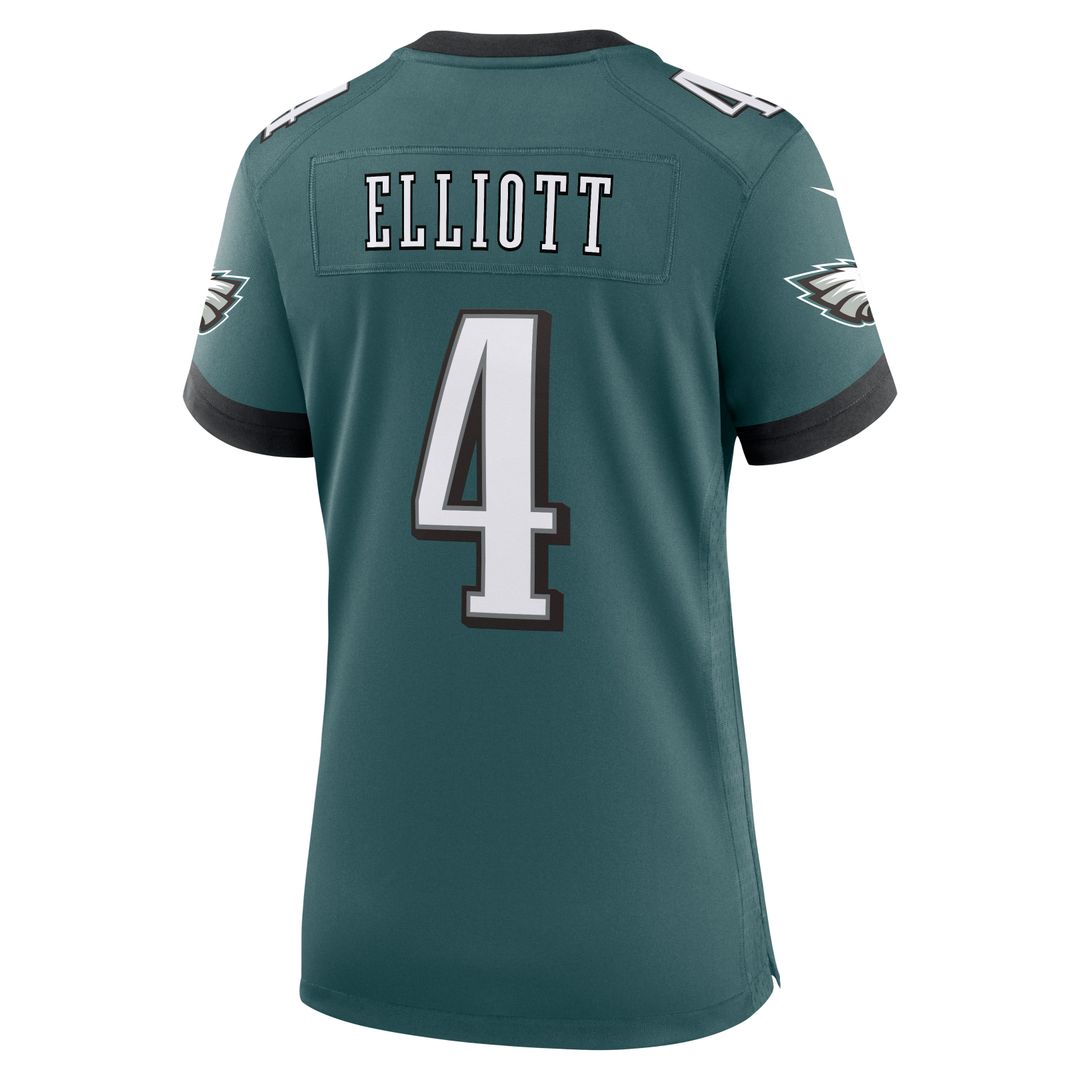 Jake Elliott Philadelphia Eagles Nike Women's Team Game Jersey - Midnight Green