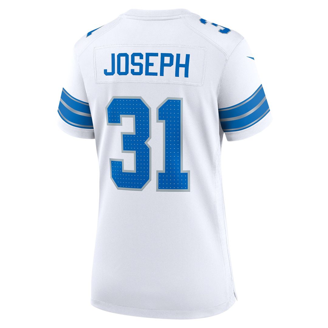 Kerby Joseph Detroit Lions Nike Women's Game Jersey - White