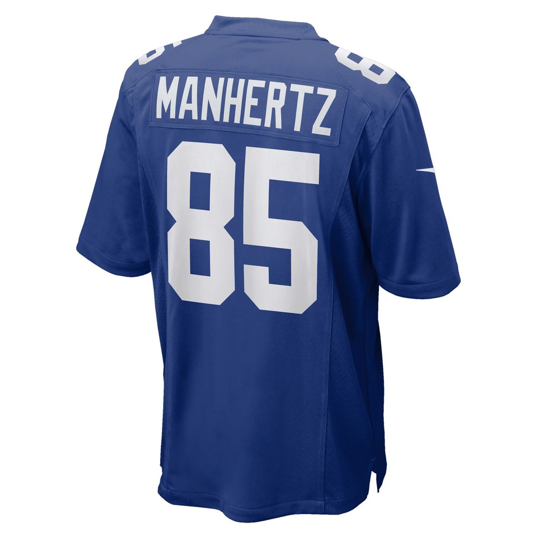 Chris Manhertz New York Giants Nike Team Game Jersey - Royal
