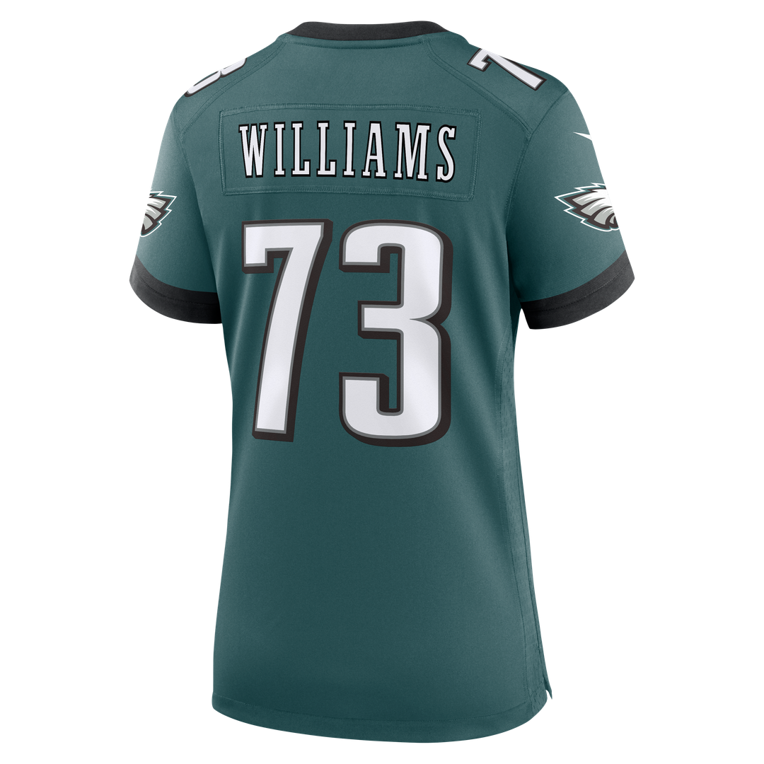 Cameron Williams Philadelphia Eagles Nike Women's Team Game Jersey - Midnight Green