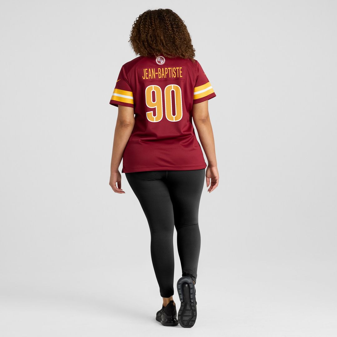 Javontae Jean-Baptiste Washington Commanders Nike Women's Team Game Jersey - Burgundy