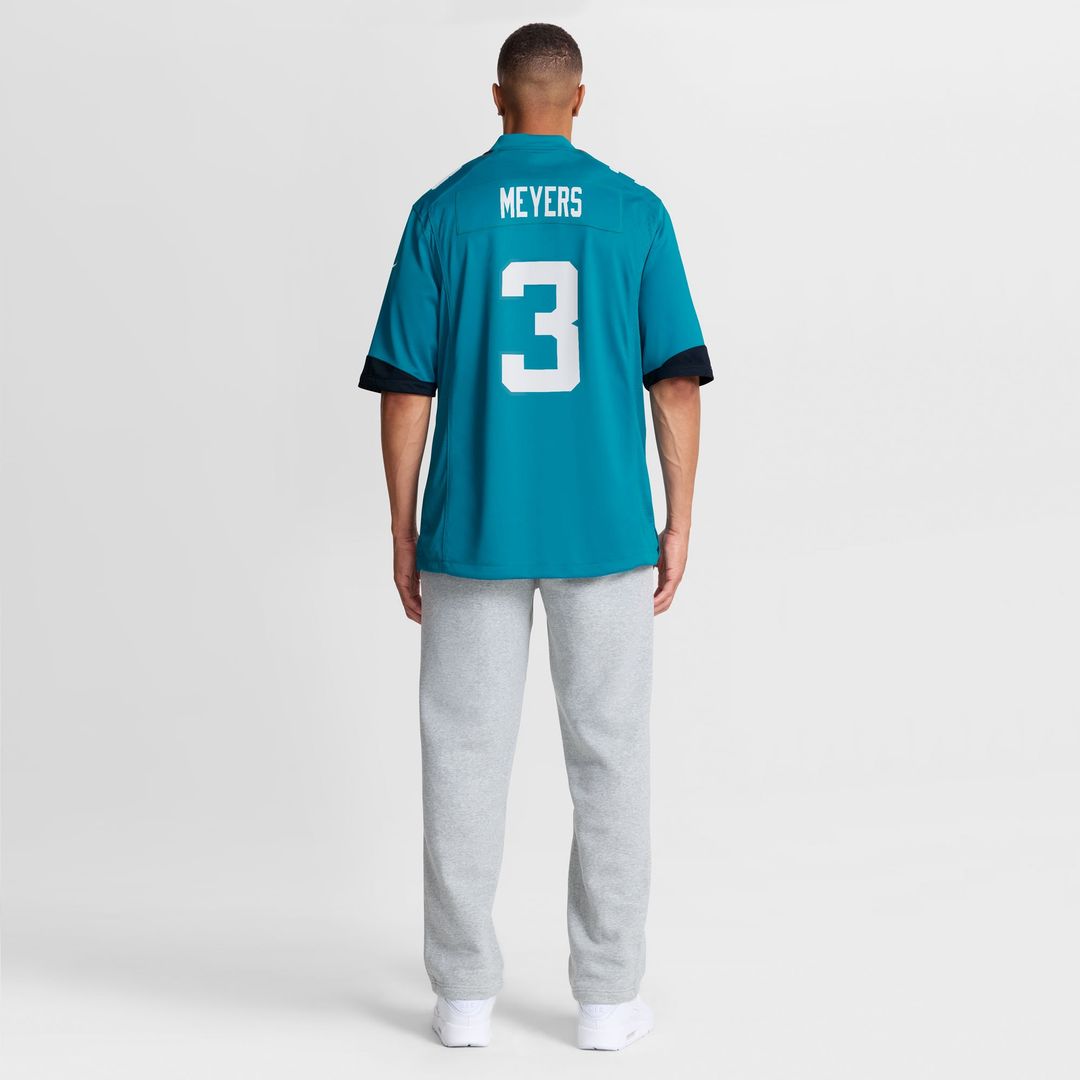 Jakobi Meyers Jacksonville Jaguars Nike Alternate Game Jersey - Black