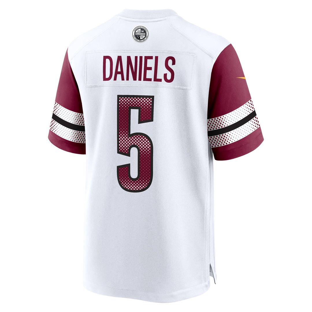 Jayden Daniels Washington Commanders Alternate Game Player Jersey - Black