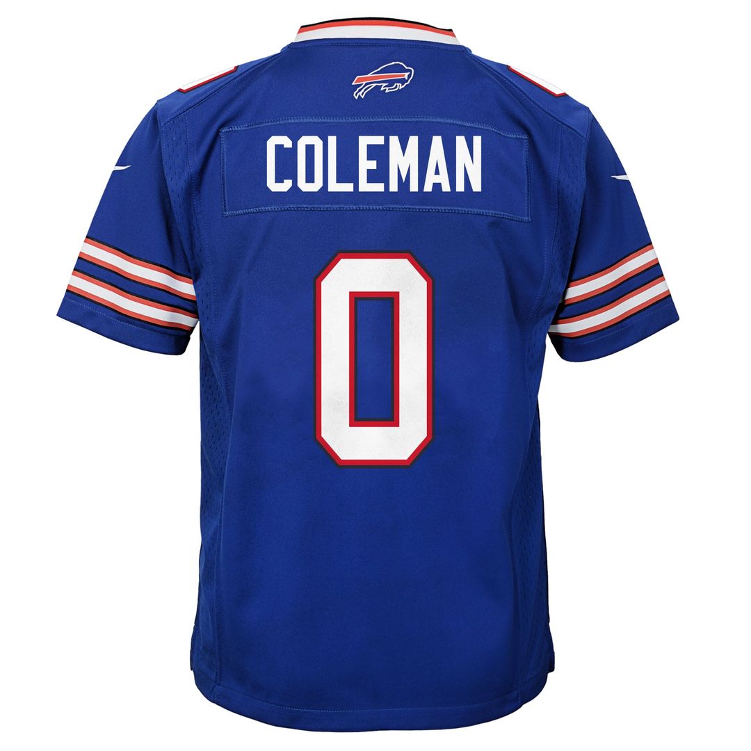 Keon Coleman Buffalo Bills Youth Team Game Jersey - Royal