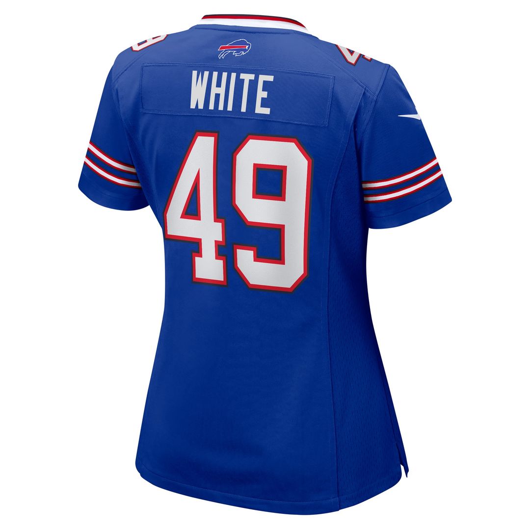 DaShaun White Buffalo Bills Women's Team Game Jersey - Royal
