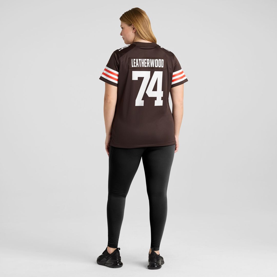 Alex Leatherwood Cleveland Browns Nike Women's Team Game Jersey - Brown
