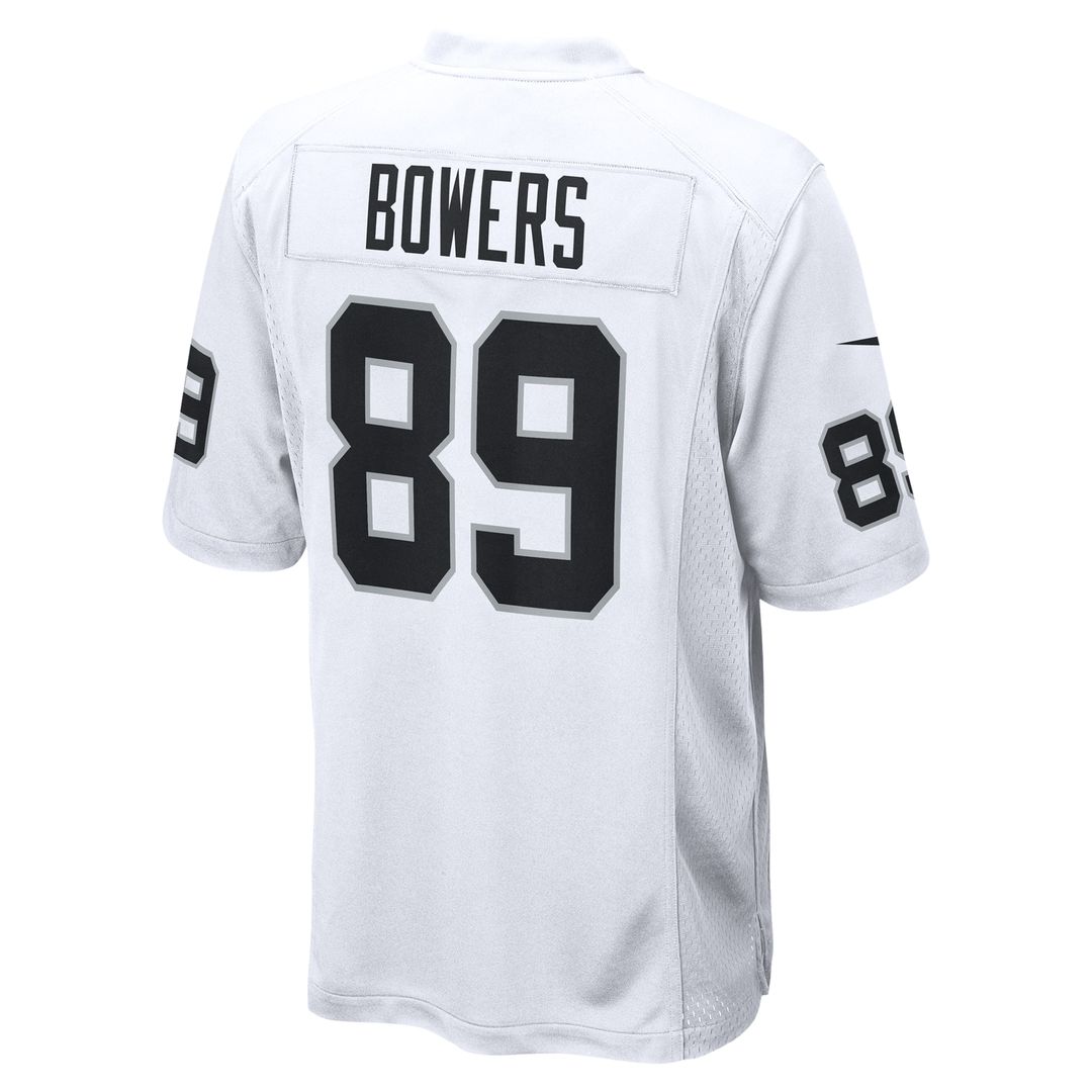 Brock Bowers Las Vegas Raiders Nike Player Game Jersey - Black