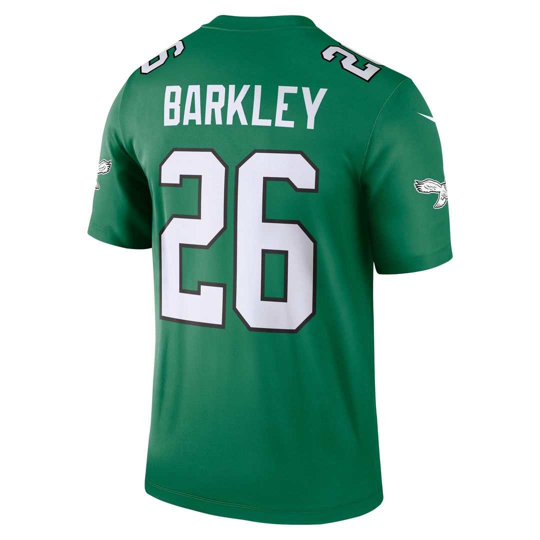 Saquon Barkley Philadelphia Eagles Nike Legend Player Performance Top - Midnight Green