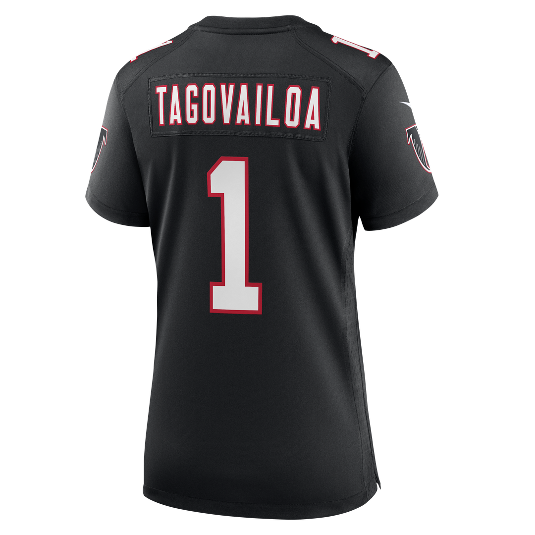 Tua Tagovailoa Atlanta Falcons Nike Women's Alternate Game Jersey - Black