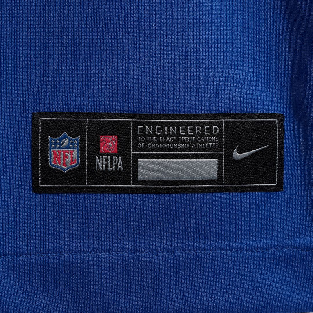 Daniel Faalele New York Giants Nike Team Game Jersey - Royal