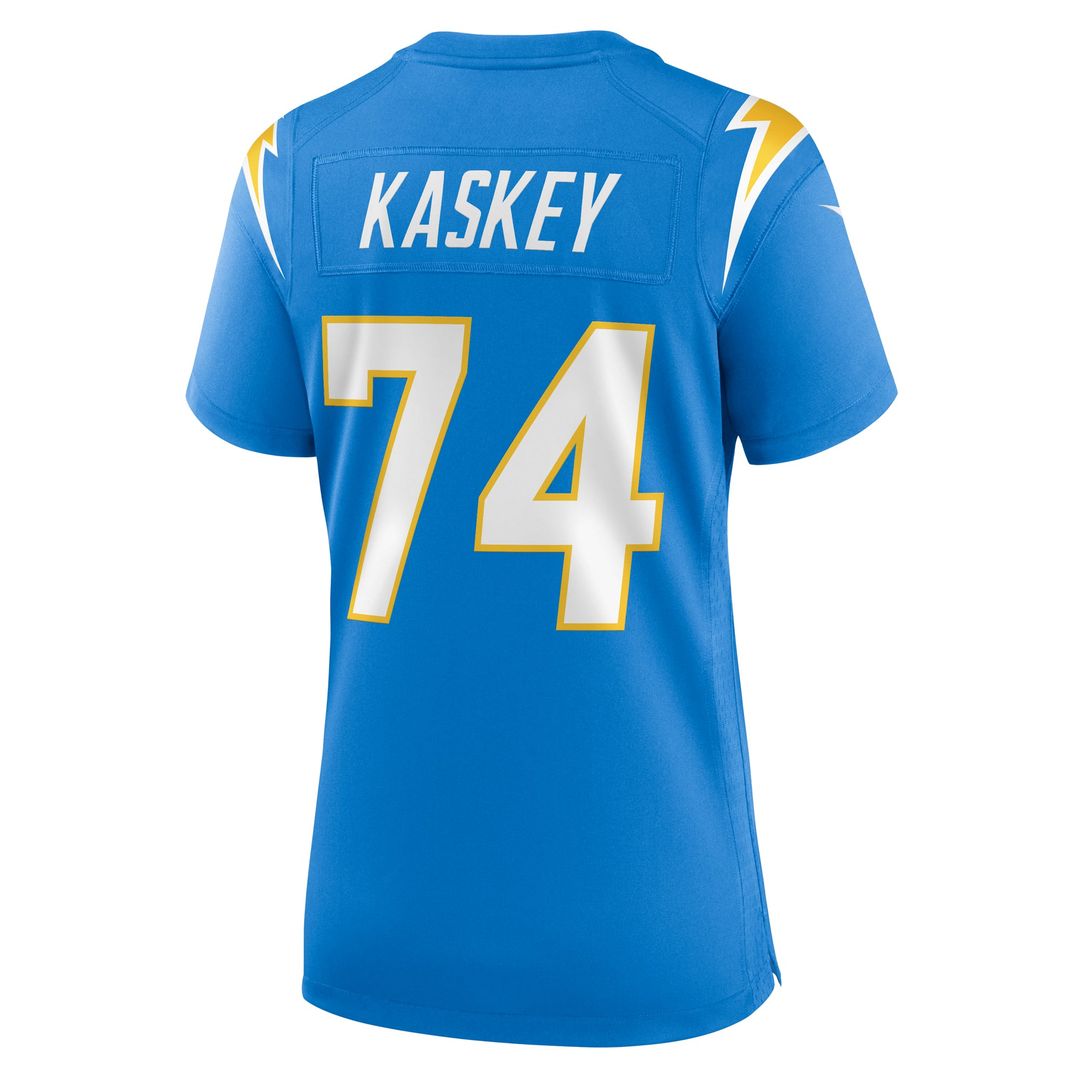 Matt Kaskey Los Angeles Chargers Women's Team Game Jersey - Powder Blue