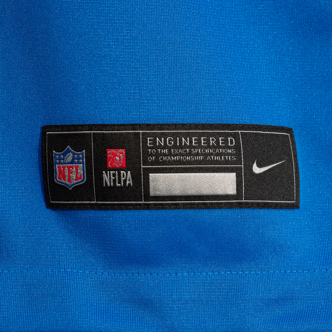 Damone Clark Detroit Lions Team Game Jersey - Blue