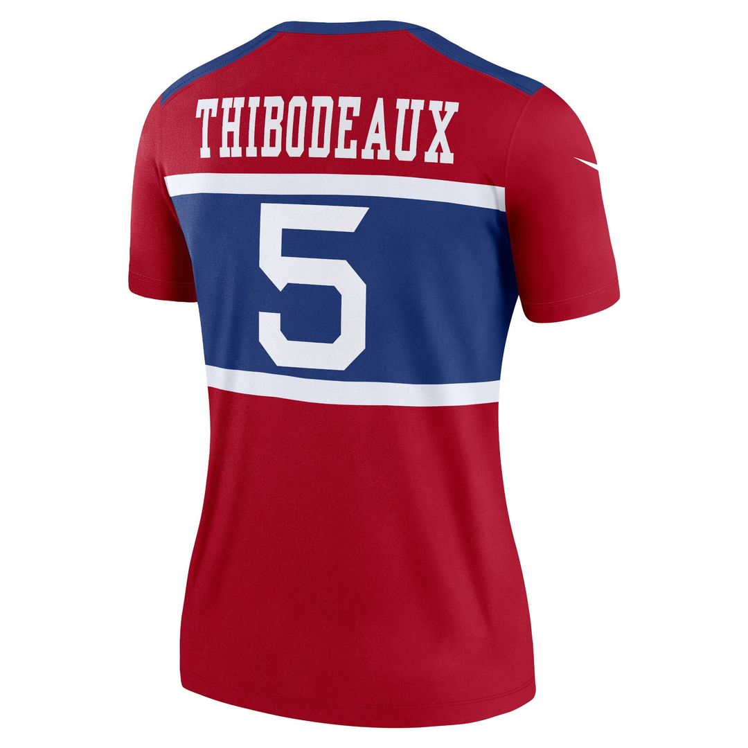 Kayvon Thibodeaux New York Giants Nike Women's Alternate Legend Player Performance Top - Red