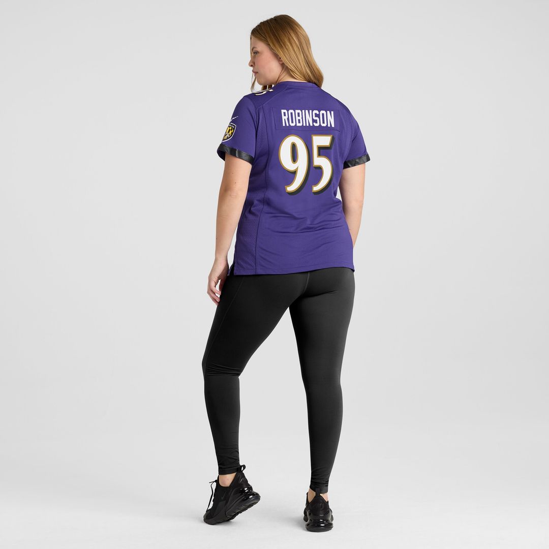 Tavius Robinson Baltimore Ravens Nike Women's Game Jersey - Purple