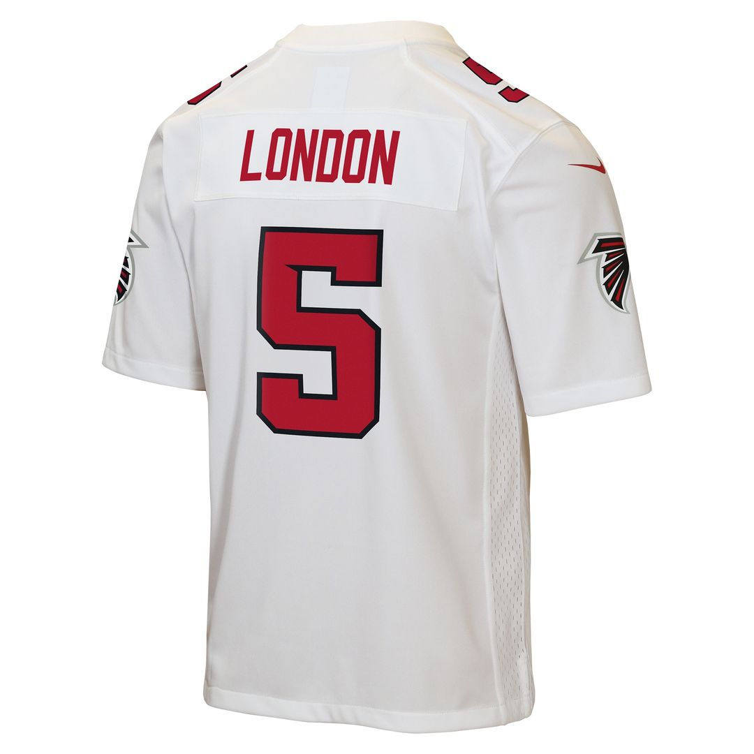 Drake London Atlanta Falcons Nike Youth Game Jersey - White