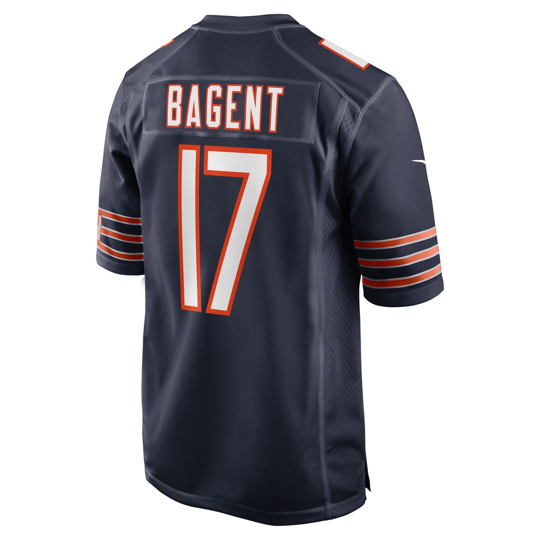 Tyson Bagent Chicago Bears Nike Game Jersey - Navy