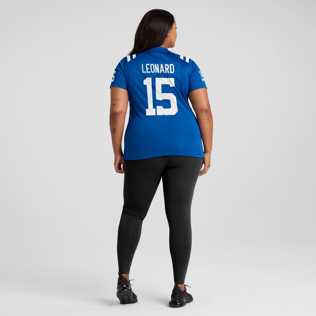 Riley Leonard Indianapolis Colts Nike Women's Team Game Jersey - Royal