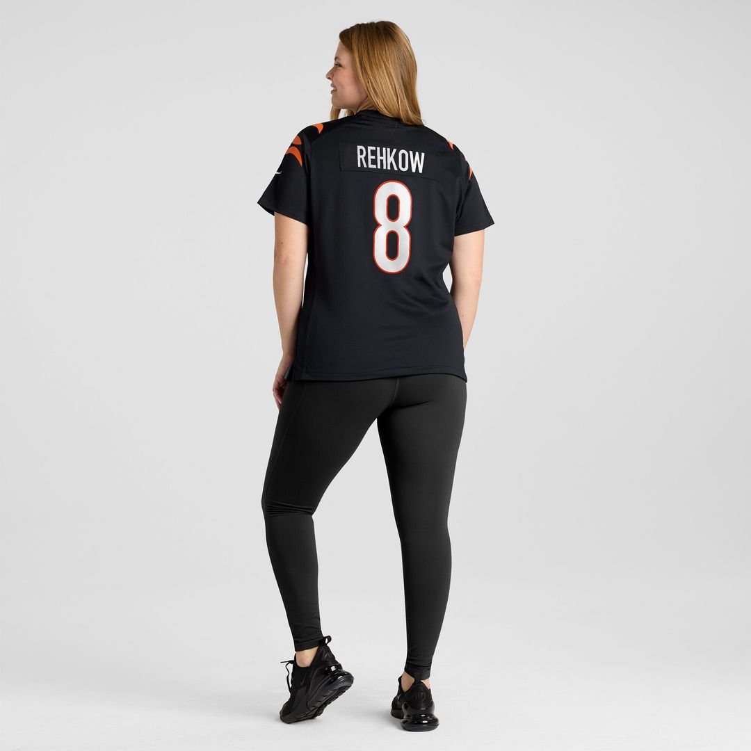 Ryan Rehkow Cincinnati Bengals Nike Women's Game Jersey - Black