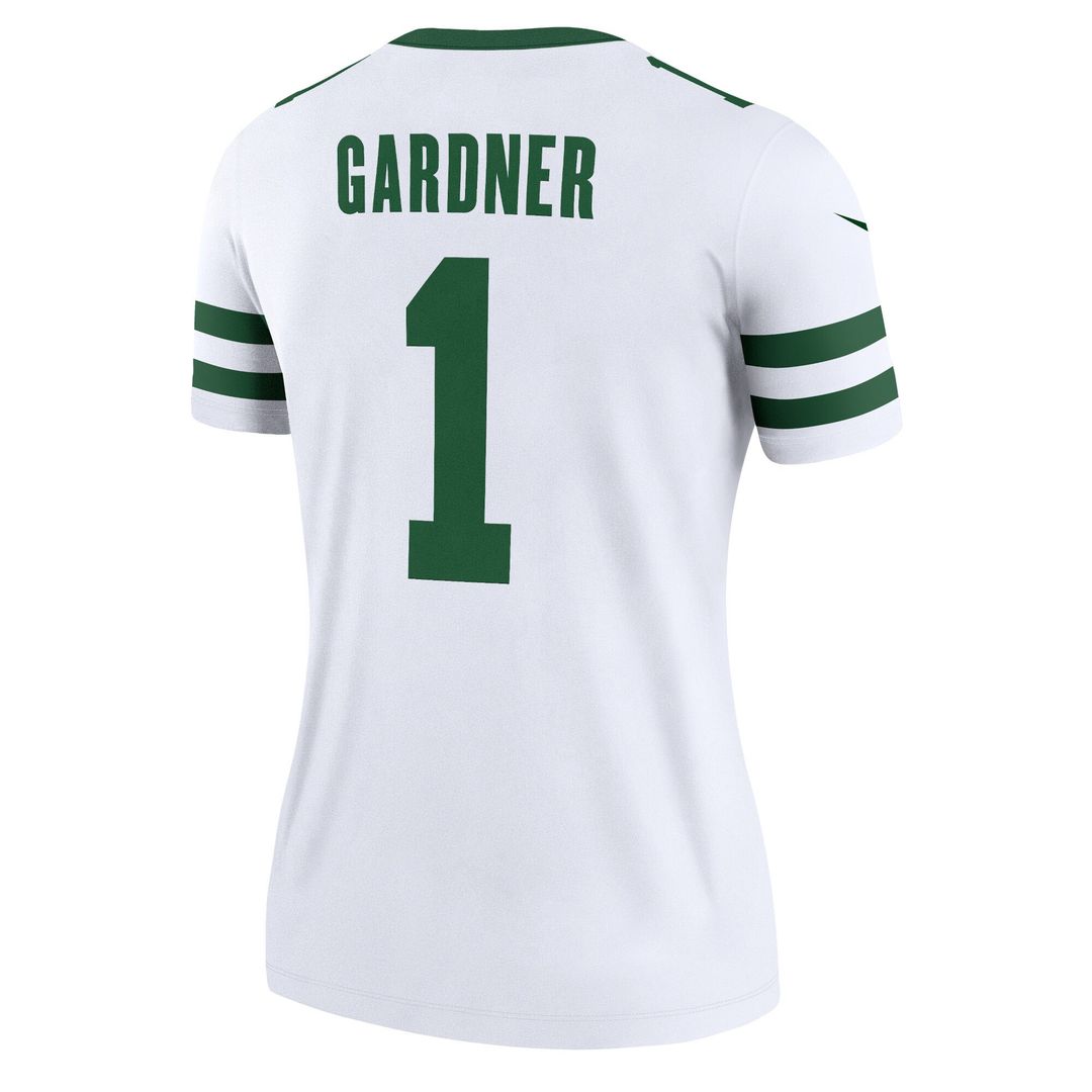 Ahmad Sauce Gardner New York Jets Nike Women's Legend Player Performance Top - Legacy Green