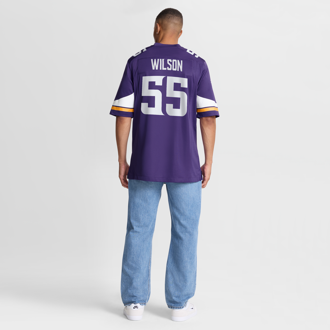 Eric Wilson Minnesota Vikings Nike Team Game Jersey - Purple