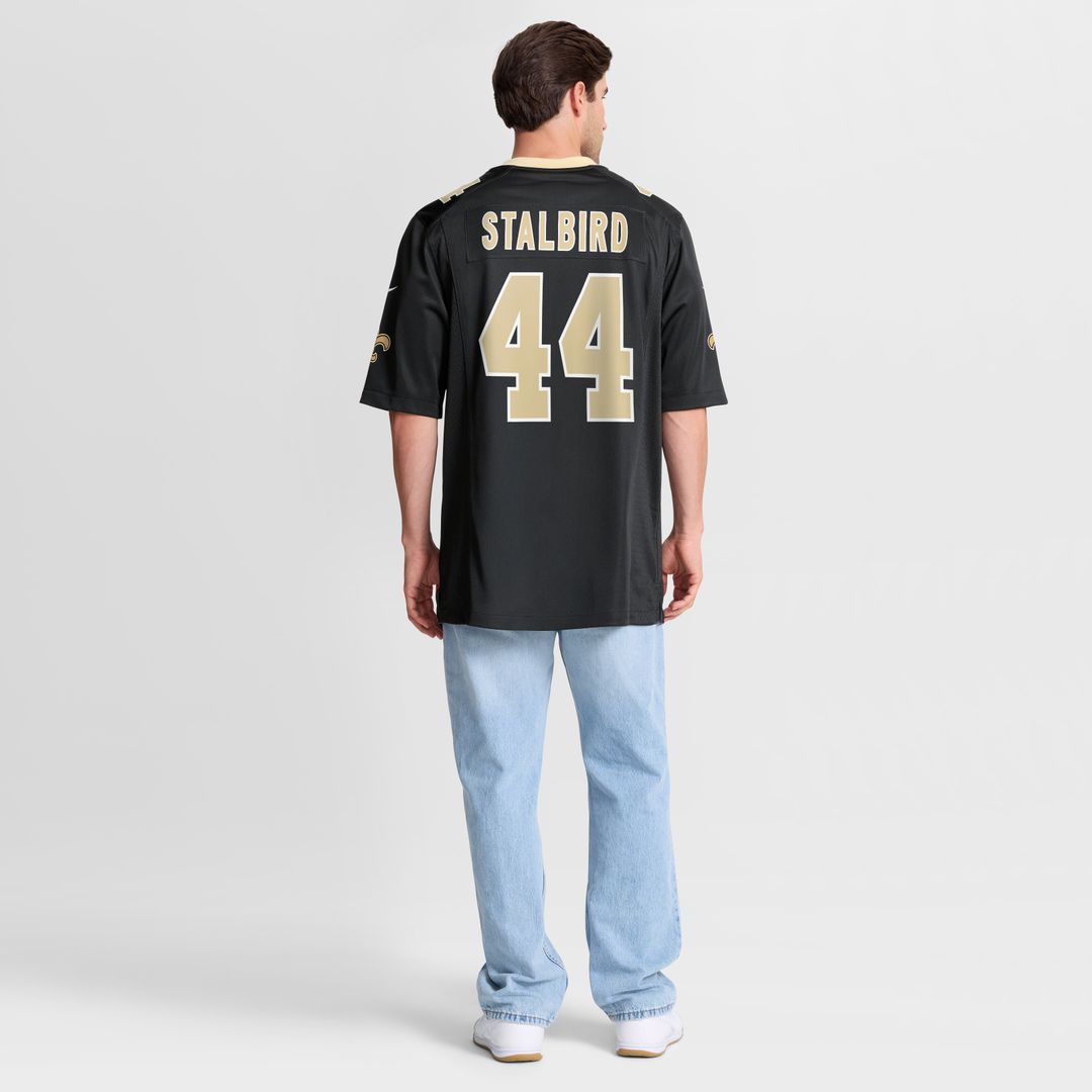 Isaiah Stalbird New Orleans Saints Nike Team Game Jersey - Black