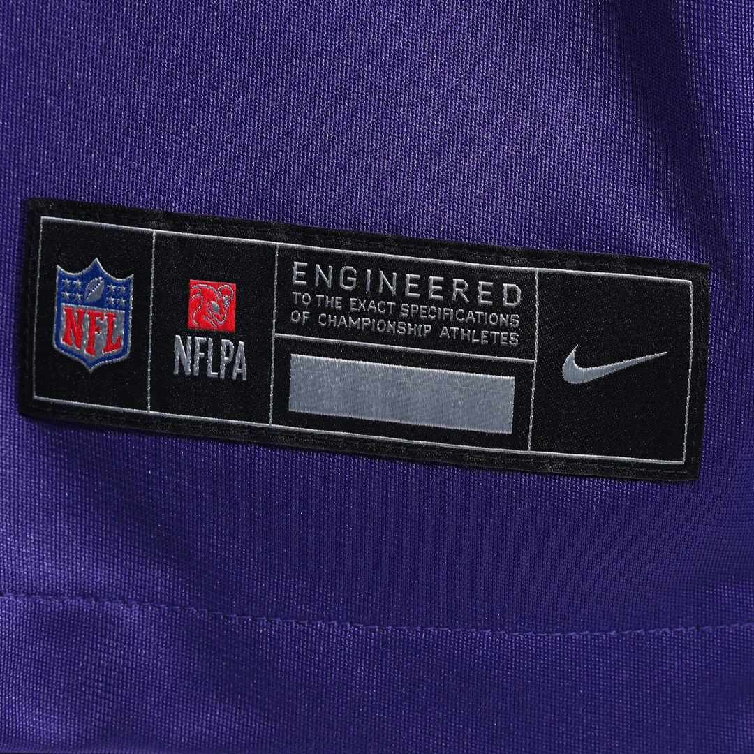 Dallas Turner Minnesota Vikings Nike Game Jersey - White
